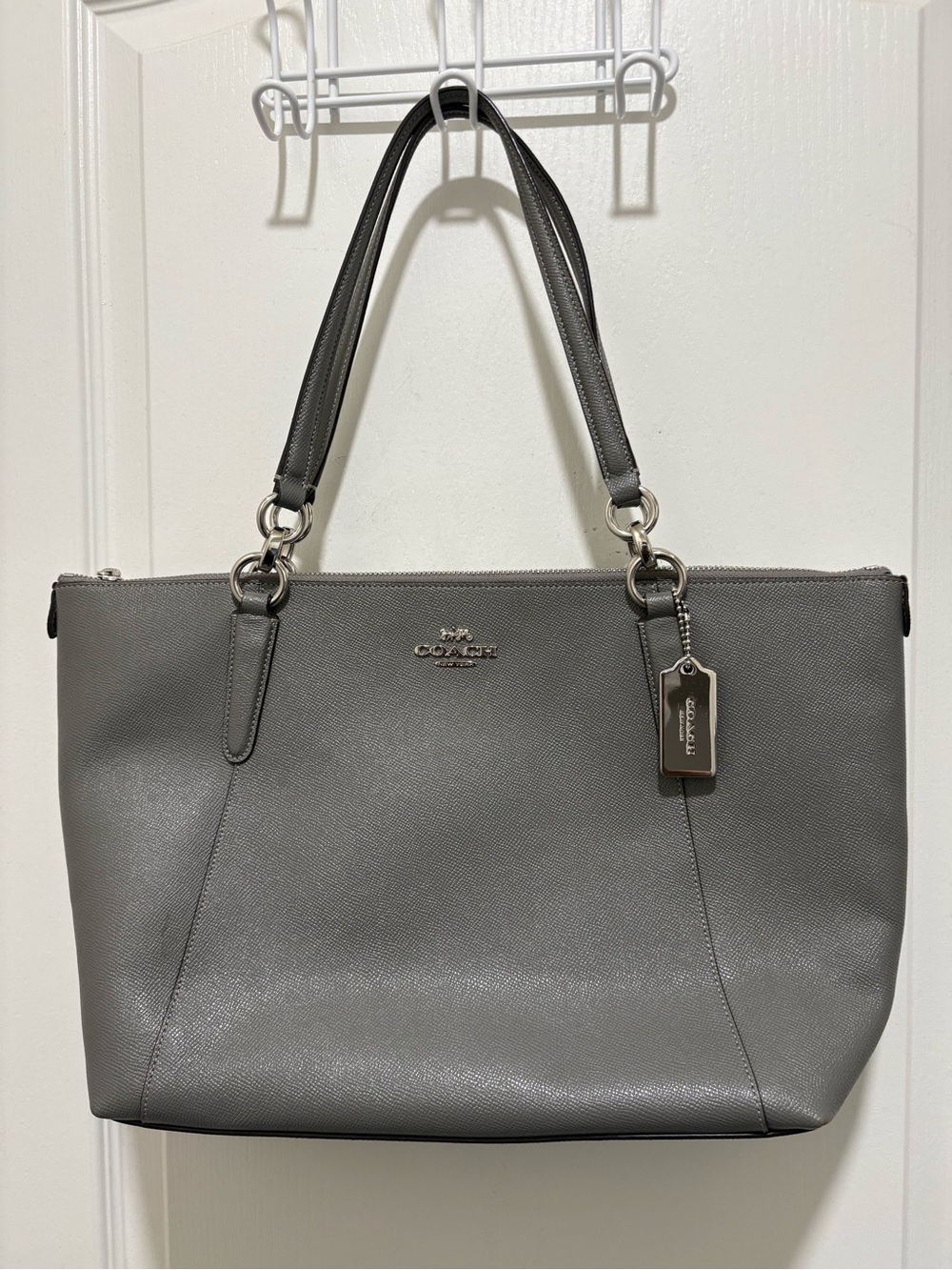 HANGTAG FOUND!  Coach Ava Tote Bag in Gray F1811-F57526